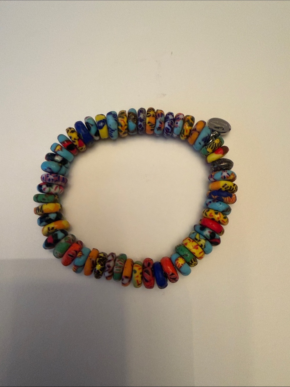 Colorful Beaded Stretch Bracelet - Multicolor